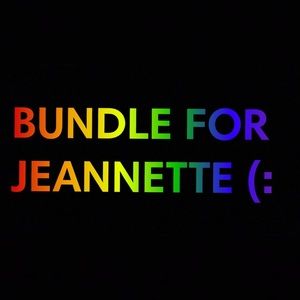 PINK VS BUNDLE FOR JEANNETTE